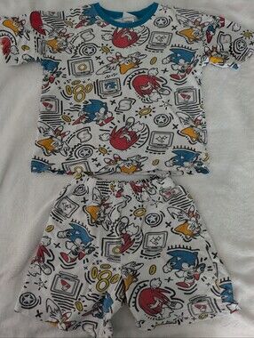 GUC Sonic the Hedgehog shorts & t-shirt set